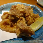 酒肴遊善 じねん - 美味鶏の唐揚げ　