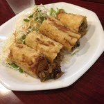 中華上上 - 卵の皮の春巻き小