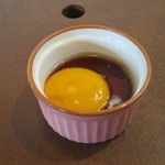 神戸ハンバーグウエスト - 生卵