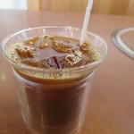 神戸ハンバーグウエスト - アイスコーヒーでクールダウン