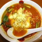 太陽のトマト麺 - 太陽のチーズラーメン