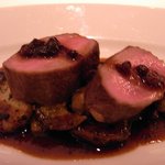 レストラン カーウントカー - ”ゲプラーテネ　ヴィルトシュヴァイン　アオフ　カルトフェルトピナンズールフリュステル　ウント　シュヴァイツ　トリュッフェルソース”　猪の黒トリュフソース