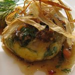 プレ・ヴェール - メインの「メカジキのクレピネット」をアップ