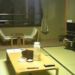 三峯神社興雲閣 - 和室のお部屋に案内されました。神社の宿坊でも全室地デジテレビ完備