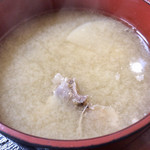 鈴女 - 金目鯛刺身と魚と大根のあら煮定食
