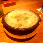 島之内 一陽 - 蛍烏賊と空豆の卵とじ