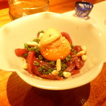 島之内 一陽 - 鮪のユッケ