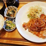 喫茶 俺ん家゛ - 豚肉キムチ焼　800円　2019/05