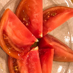 日本料理 一会 - アメーラトマト　オリーブオイル掛け