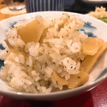 日本料理 一会 - 選べる土鍋炊き込みご飯（筍）