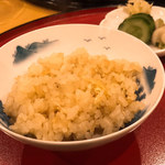 日本料理 一会 - 選べる土鍋炊き込みご飯（新ショウガ）