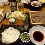 今日亭 - おろしカツ定食