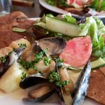 ルバーブ - 海の幸のシードルクリームソース♡