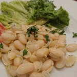 キュル・ド・サック - インゲン豆とじゃこのサラダ