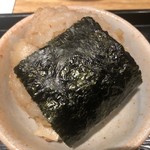 麺屋一燈 - 筍おむすび