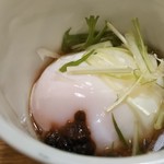 ●突出し／温泉玉子