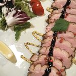 炉端のくろ兵衛 - ●鴨ロースの藁焼き