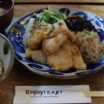 Enjoy! EAST - 御飯は玄米にしました。