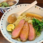 らー麺 あけどや - 鴨つけ麺2019 〜あっさり正油仕立て〜 950円