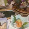 壽 - 料理写真:3500円のコースです。季節の食材を使ってます。