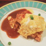 レストラン吾妻 - 11.12　オムライス完成　（半分）