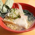 Salt ramen with sea bream soup