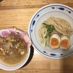 サバ6製麺所 - サバ濃厚鶏つけ麺(小) 850円 (冷盛)