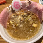 Sabarokuseimenjo - サバ濃厚鶏つけ麺(小) 850円 (つけ汁)