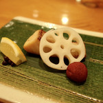 日本料理 たかむら - 福岡産マナガツオの幽庵胡椒焼き