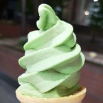 茶の矢島園 - 料理写真:抹茶ソフトクリーム‼️