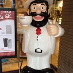 伯朗咖啡館 - 店頭のマスコット