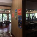 山小屋食堂 - 食堂は営業前でした