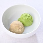 tea ice cream