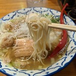 MUTO RAMEN BAR - 細しなやかな麺