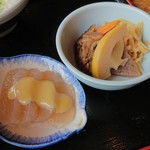 島勝 - 煮物や刺身こんにゃくも良いお味でした。