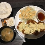 はれるや - チキン南蛮定食 タレ別添え