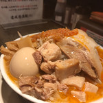 ラーメンあっ晴れノ山は高らか!! 八事店 - ラーメン火山全部のせ