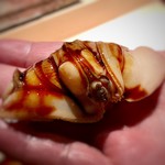 菊鮨 - 蛤（九十九里）・・いつもながらに美味しい。ツメの味わいも好み。