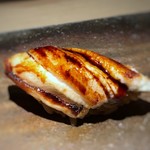 菊鮨 - 穴子・・フワフワ食感。