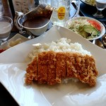 玉造ゴルフ倶楽部 捻木コース レストラン - 美明豚ロースのカツカレー