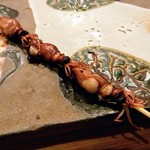 小判寿司 - ホタルイカ味噌漬け