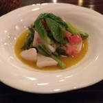 ズッペリア オステリア ピティリアーノ - 赤イカと山菜のインツィミーノ