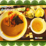 菜食健美 - ベジカツカレーセット