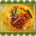 菜食健美 - ベジミートソーススパゲッティー
