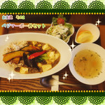 菜食健美 - ベジマーボー丼セット