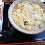 たぬき - たまごとじうどん620円