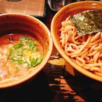 つけ麺 えん寺 - ベジポタ肉入りつけ麺@1000円