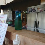 嵯峨海 - お店の中の様子
