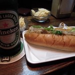 ジョンジョン - ハイネケンとしゅうまいドッグ