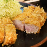 とんかつ 力亭 - 大ロースかつ